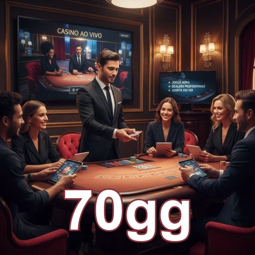 Ilustração de Explore o Cassino Online 70gg com Slots e servicos VIP