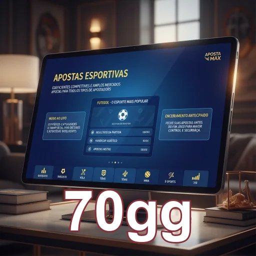 Ilustração de Acesse o cassino online 70gg com login seguro e prático